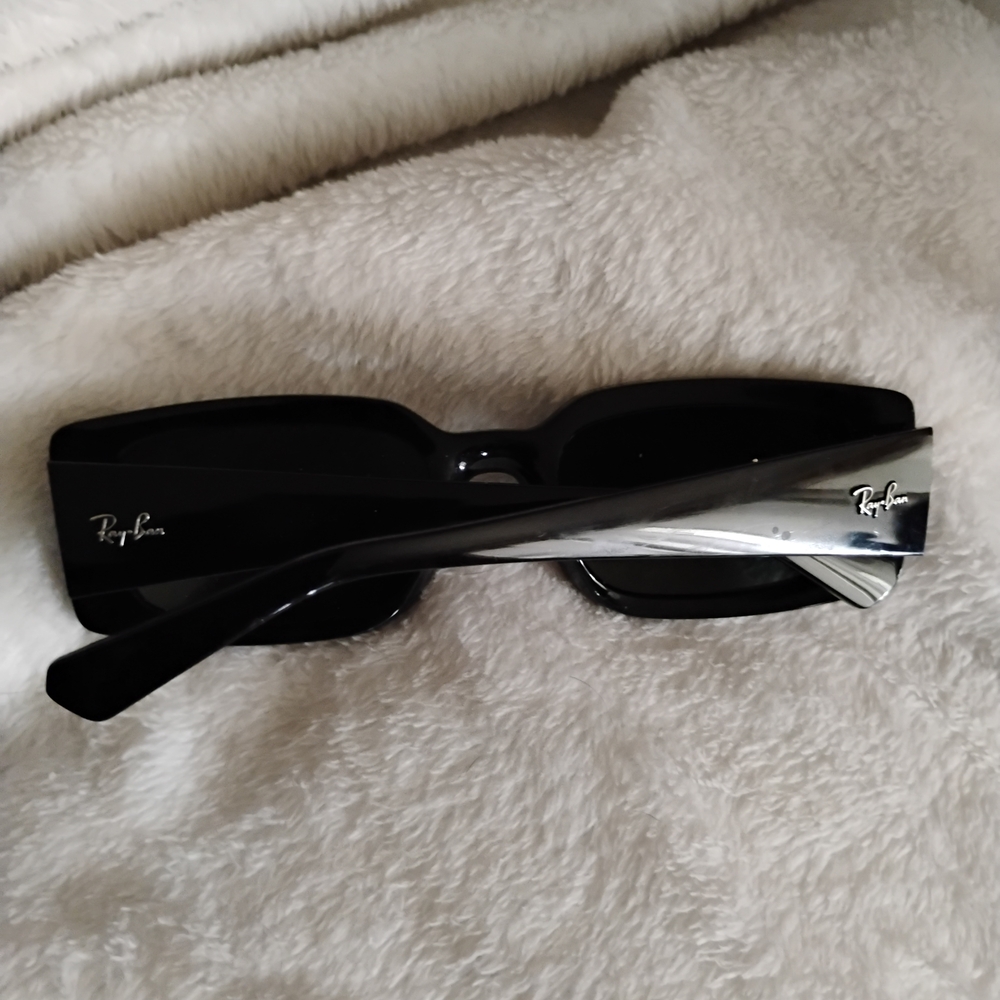 Ray-Ban Black Rectangular Frame Sunglasses - image 4